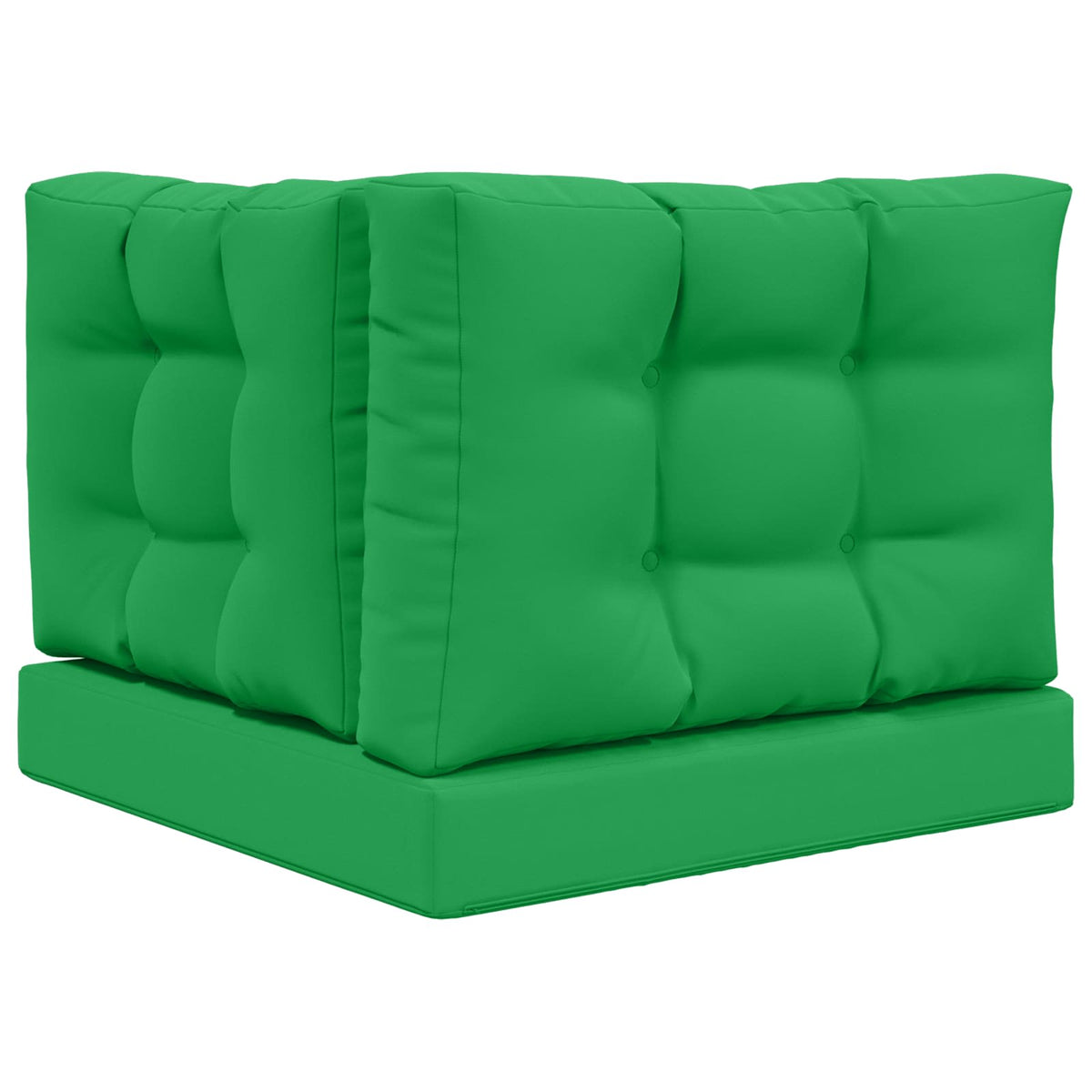 Udendørs Sofa Pude Polyester Grøn 60 x 60 cm