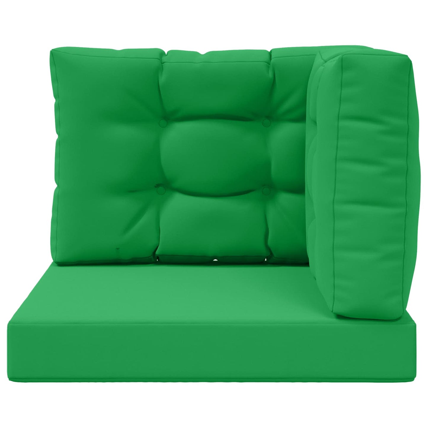 Udendørs Sofa Pude Polyester Grøn 60 x 60 cm