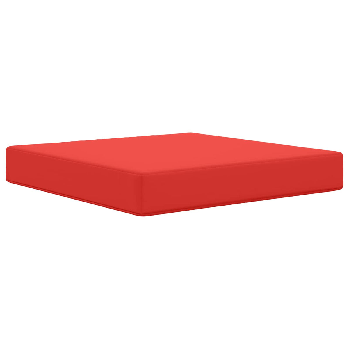 Udendørs Sofa Pude Polyester Rød 60 x 60 cm