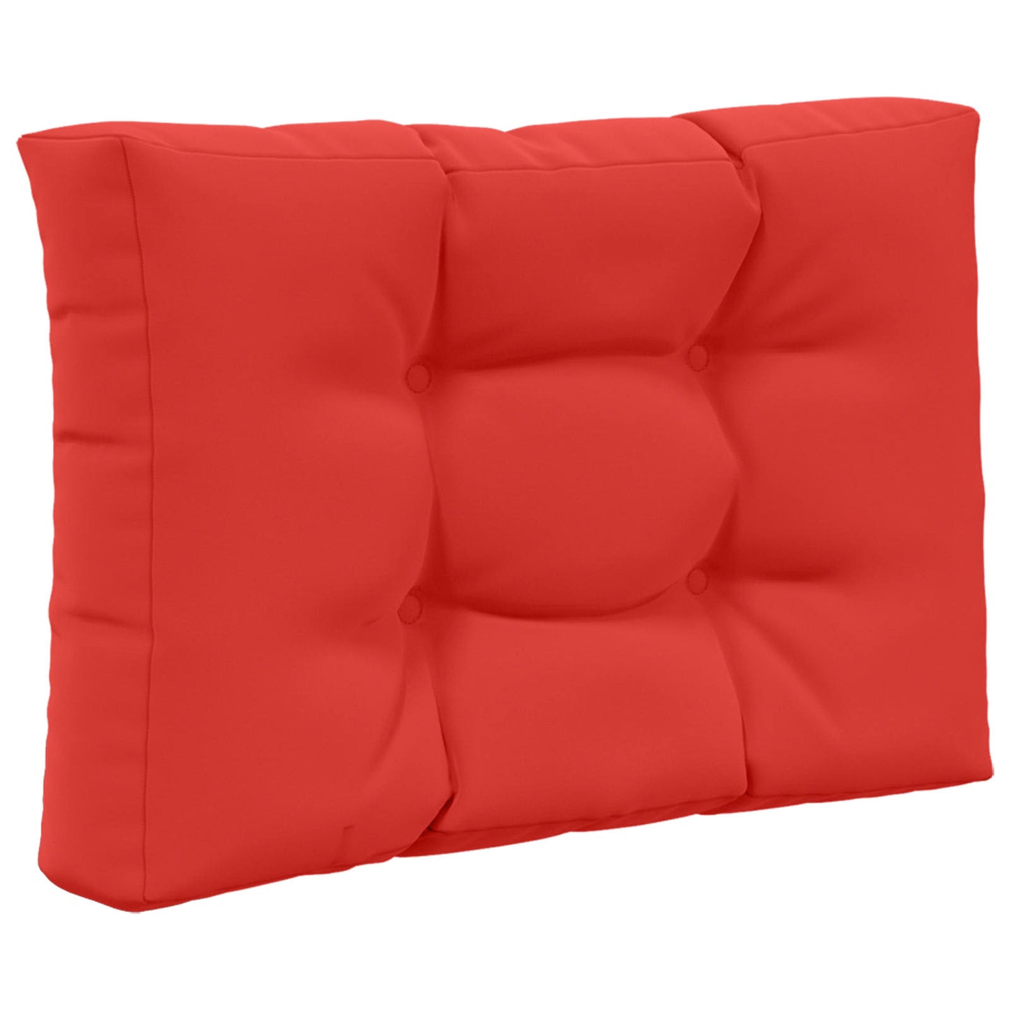 Udendørs Sofa Pude Polyester Rød 60 x 60 cm