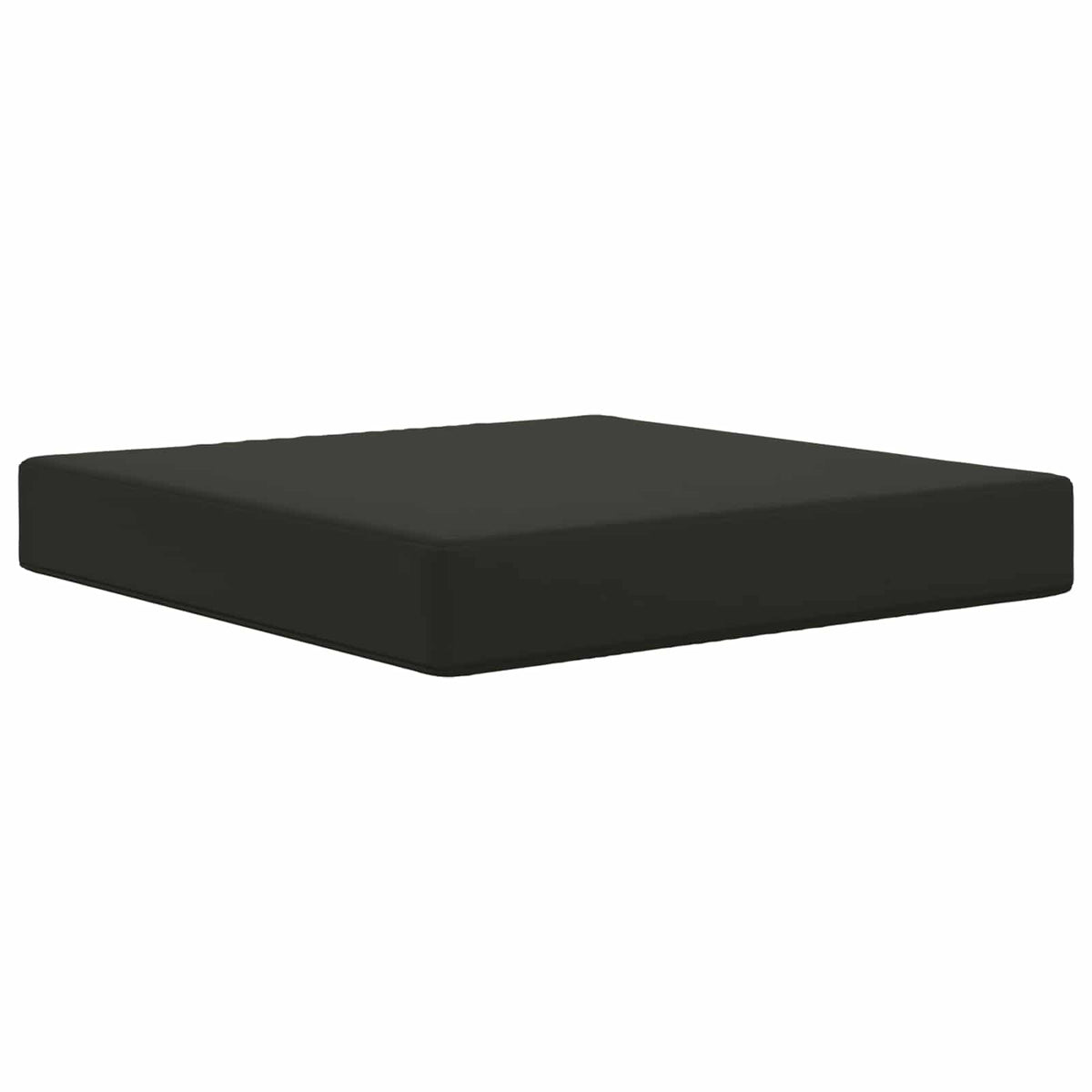 Udendørs Sofa Pude Polyester Sort 60 x 60 cm