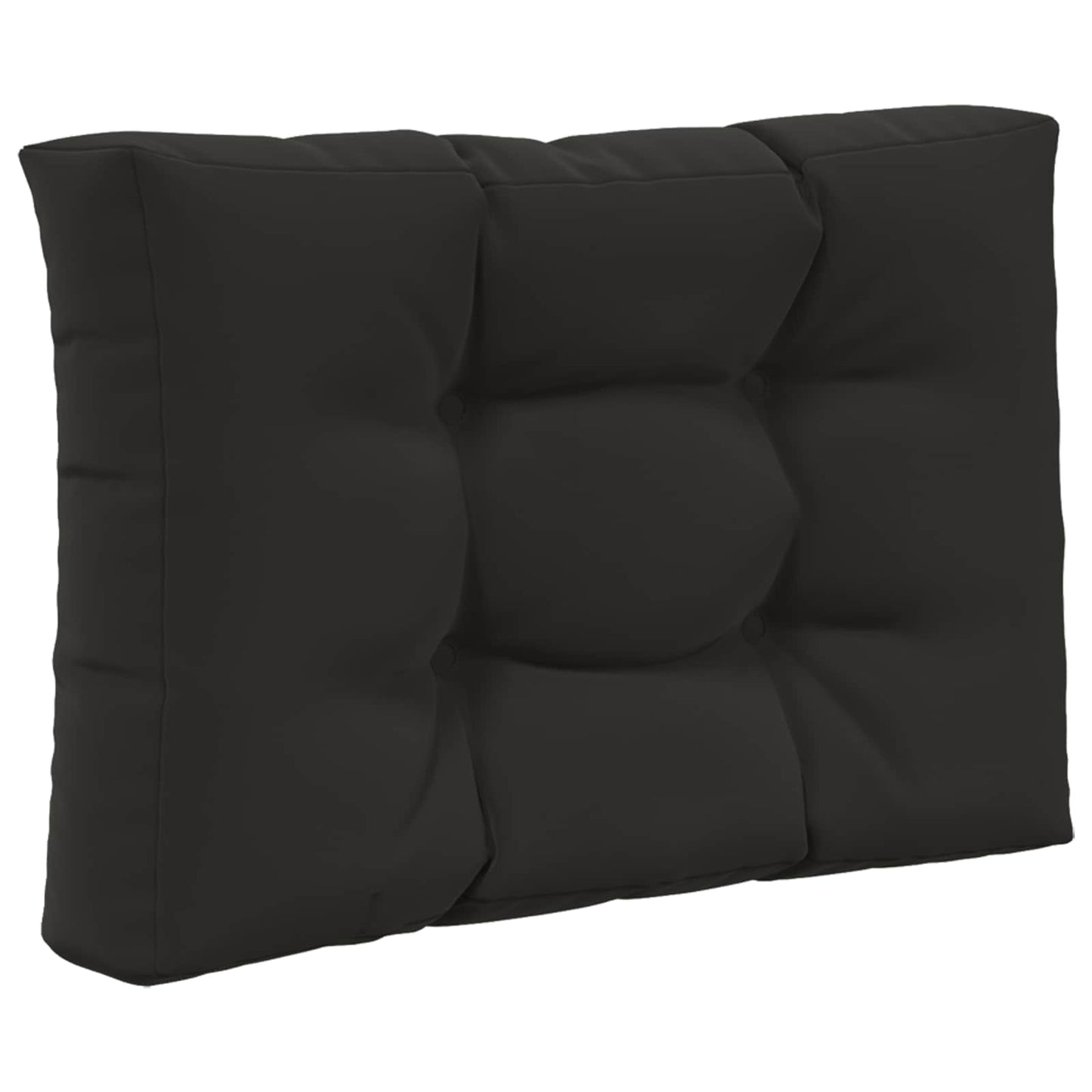 Udendørs Sofa Pude Polyester Sort 60 x 60 cm