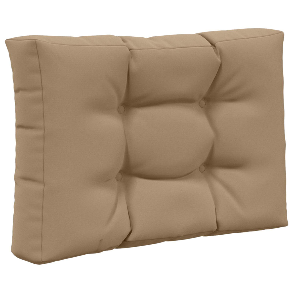 Udendørs Sofa Pude Polyester Gråbrun 60 x 60 cm