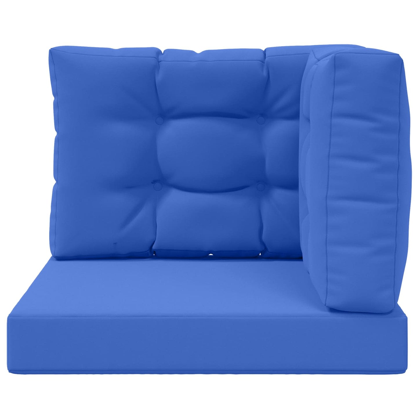 Udendørs Sofa Pude Polyester Kongelig blå 60 x 60 cm