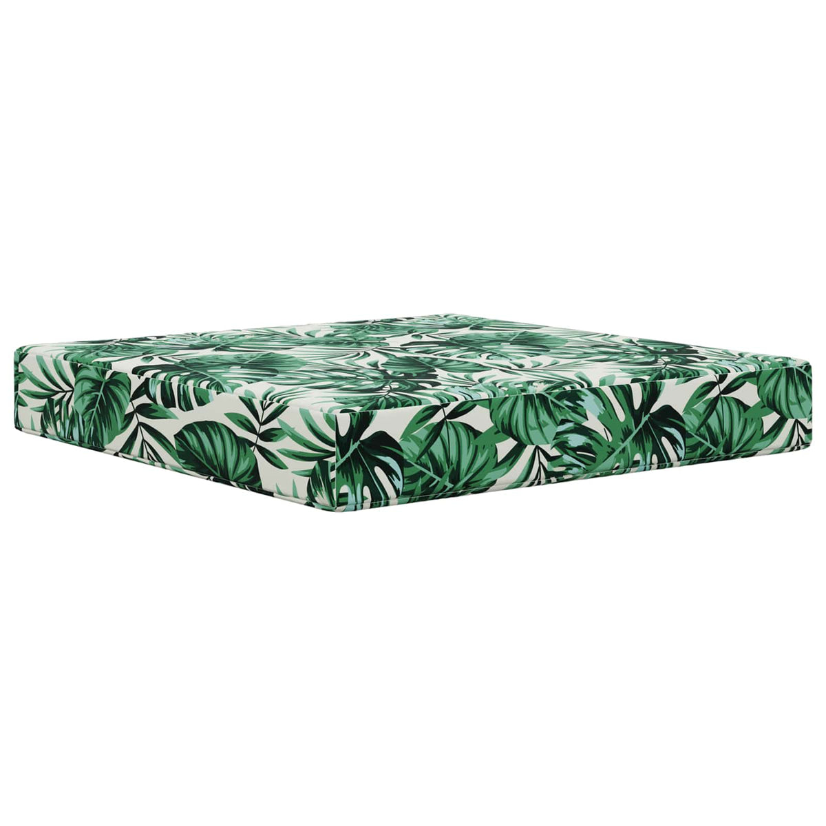 Udendørs Sofa Pude Polyester Bladmønster 60 x 60 cm Bladmønster