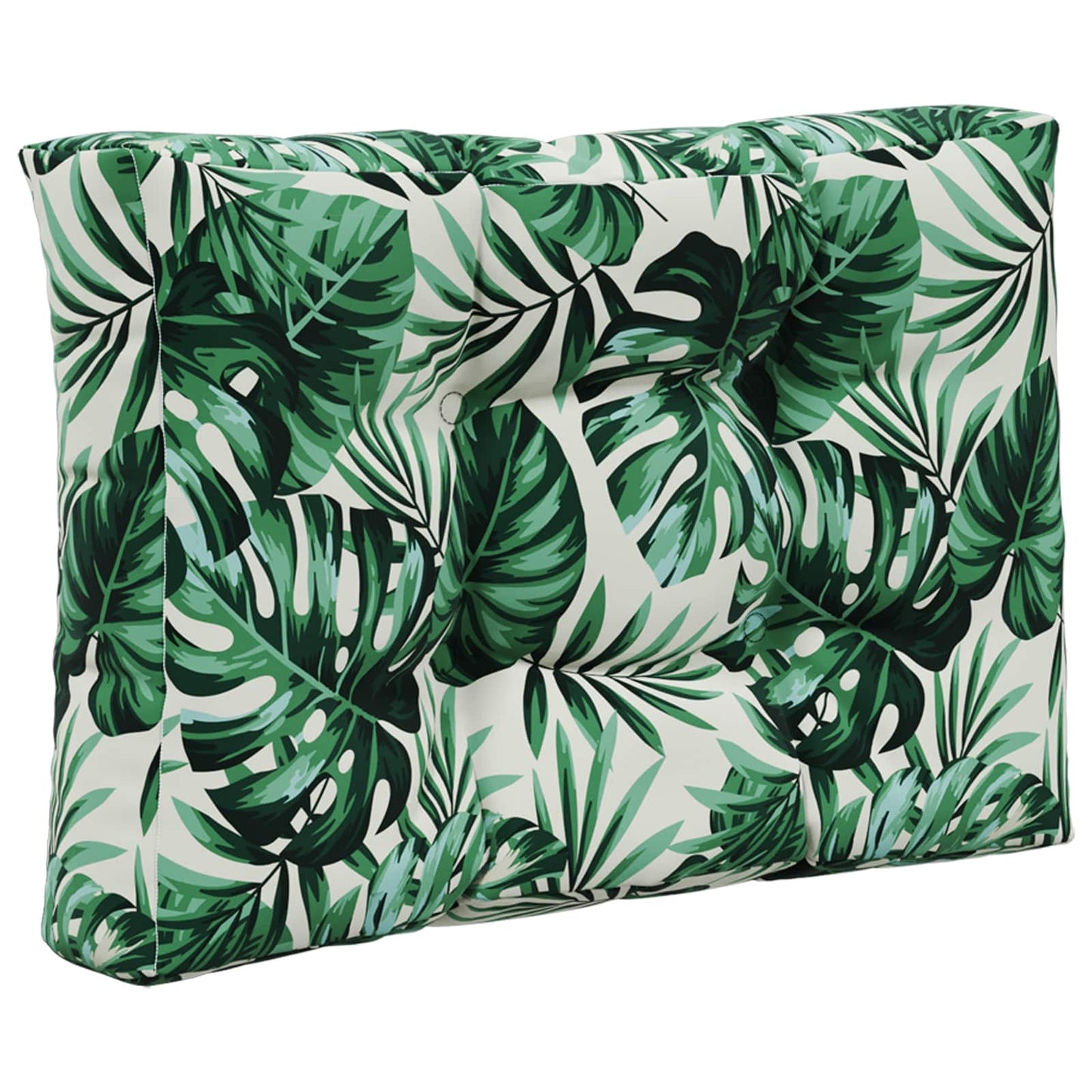 Udendørs Sofa Pude Polyester Bladmønster 60 x 60 cm Bladmønster