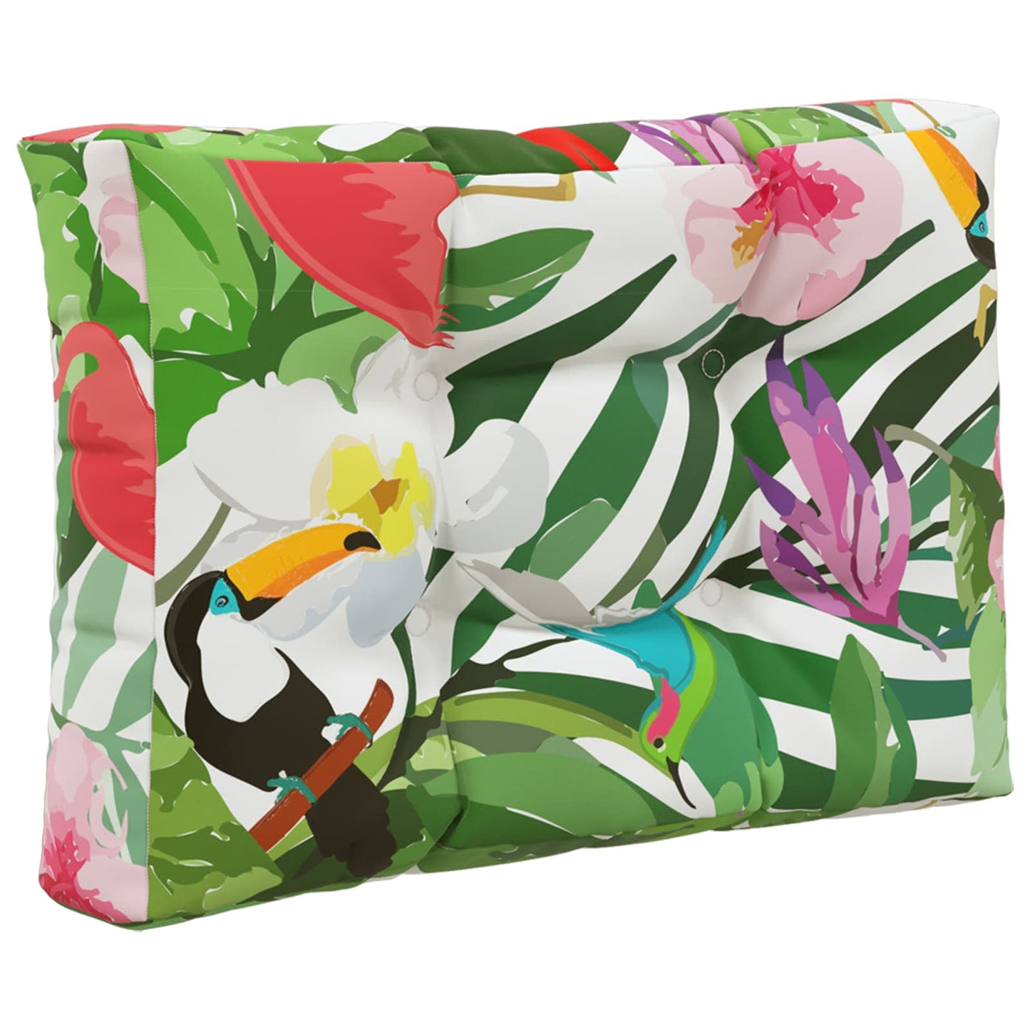 Udendørs Sofa Pude Polyester farverig 60 x 60 cm