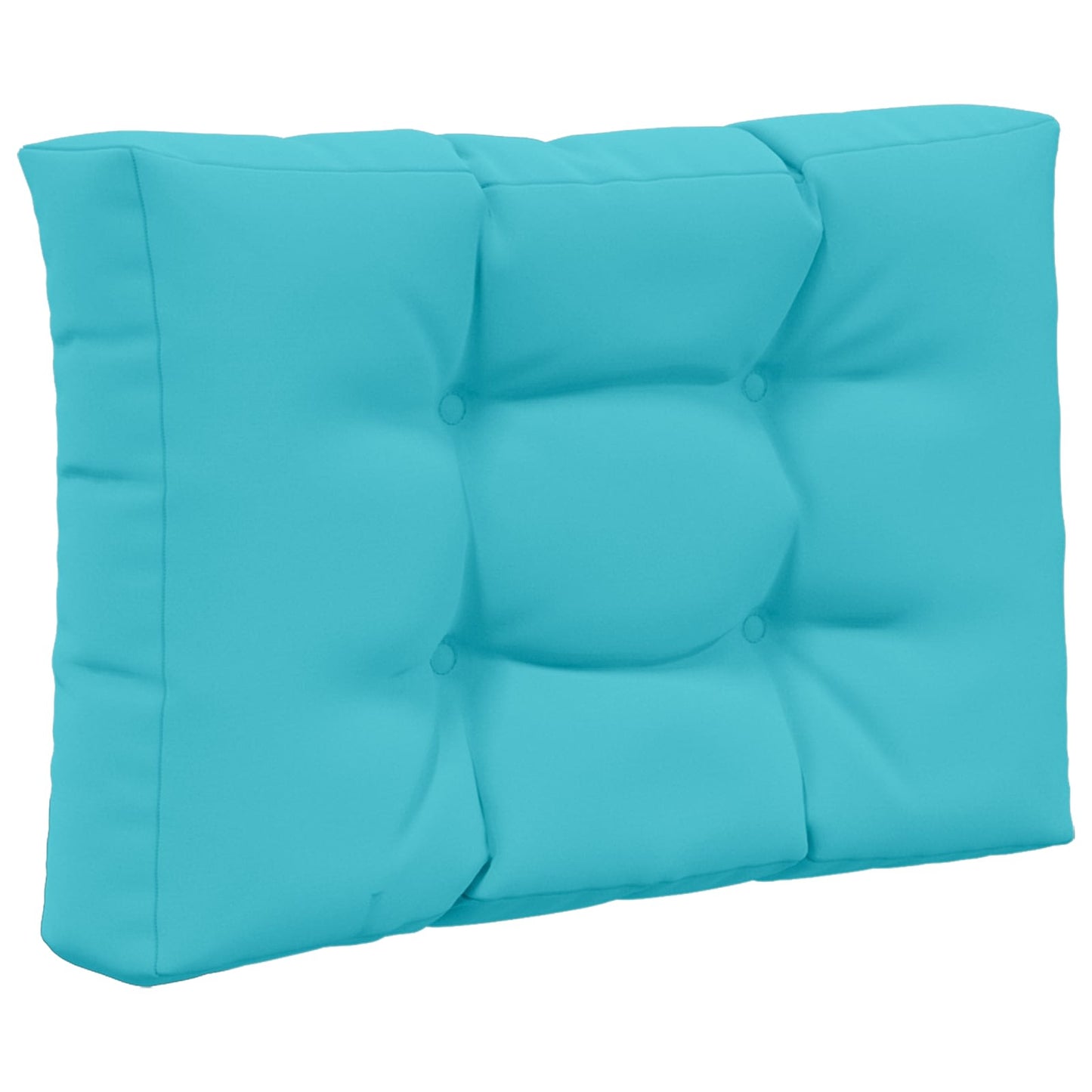 Udendørs Sofa Pude Polyester Turkis 60 x 60 cm