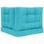 Udendørs Sofa Pude Polyester Turkis 60 x 60 cm