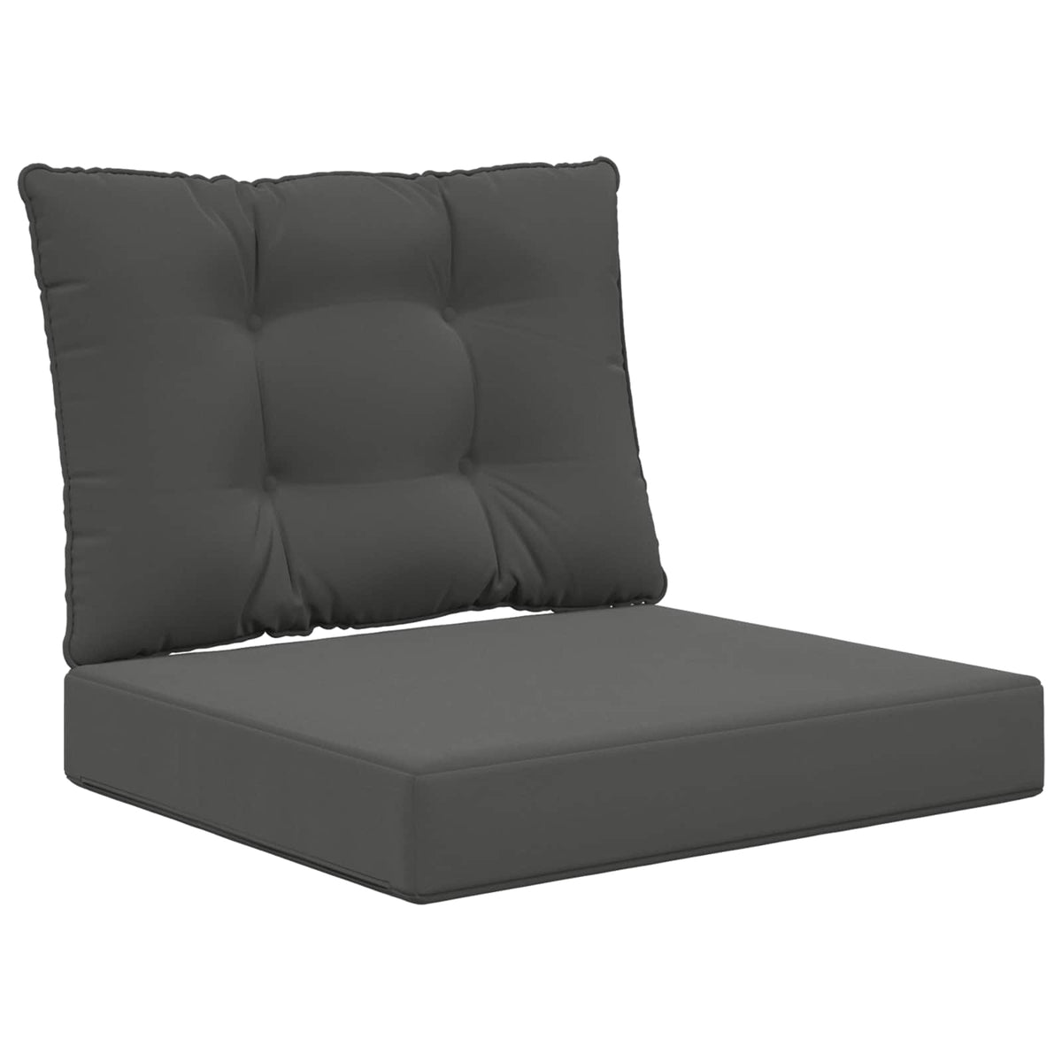 Udendørs Sofa Pude Polyester Antracit 60 x 50,5 cm