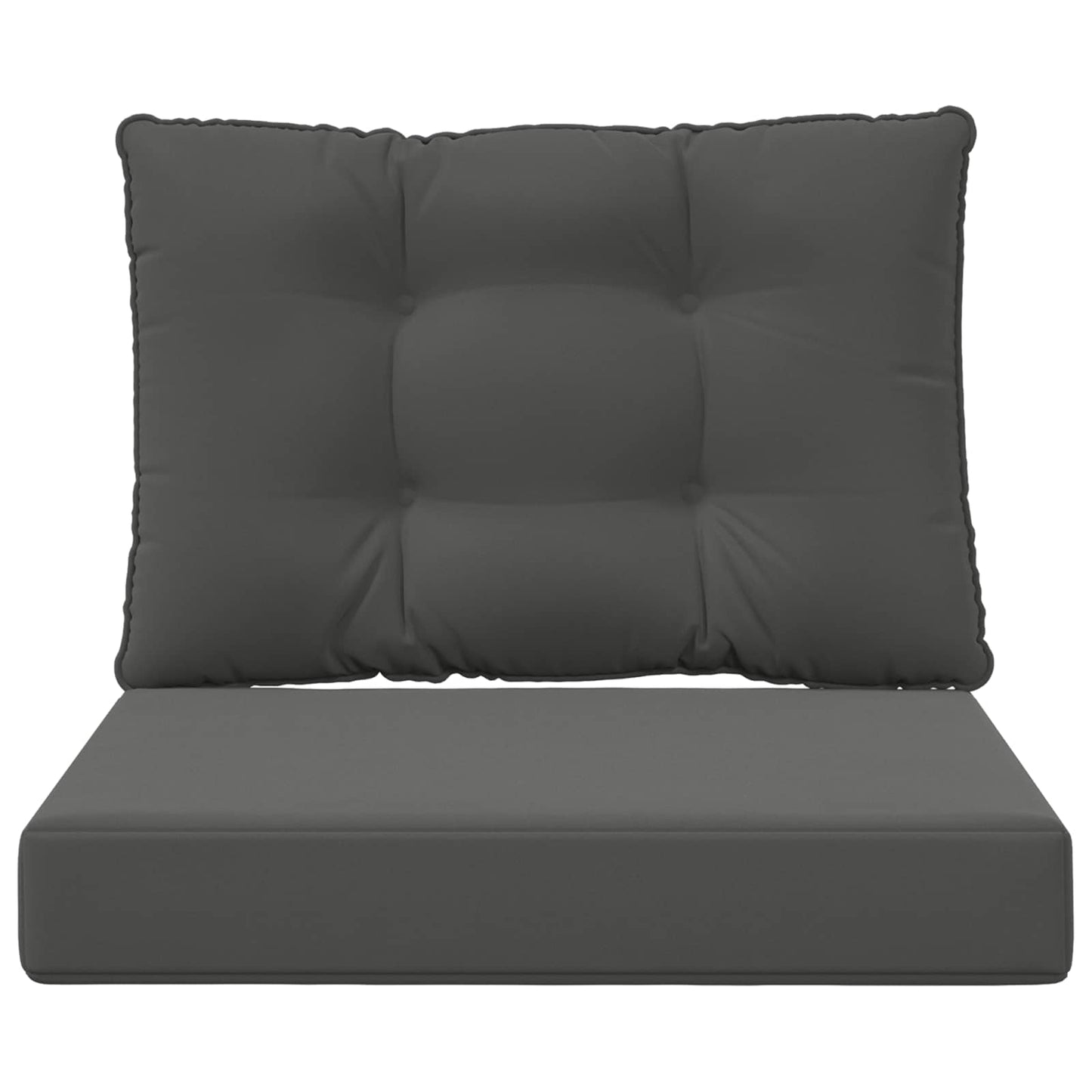 Udendørs Sofa Pude Polyester Antracit 60 x 50,5 cm