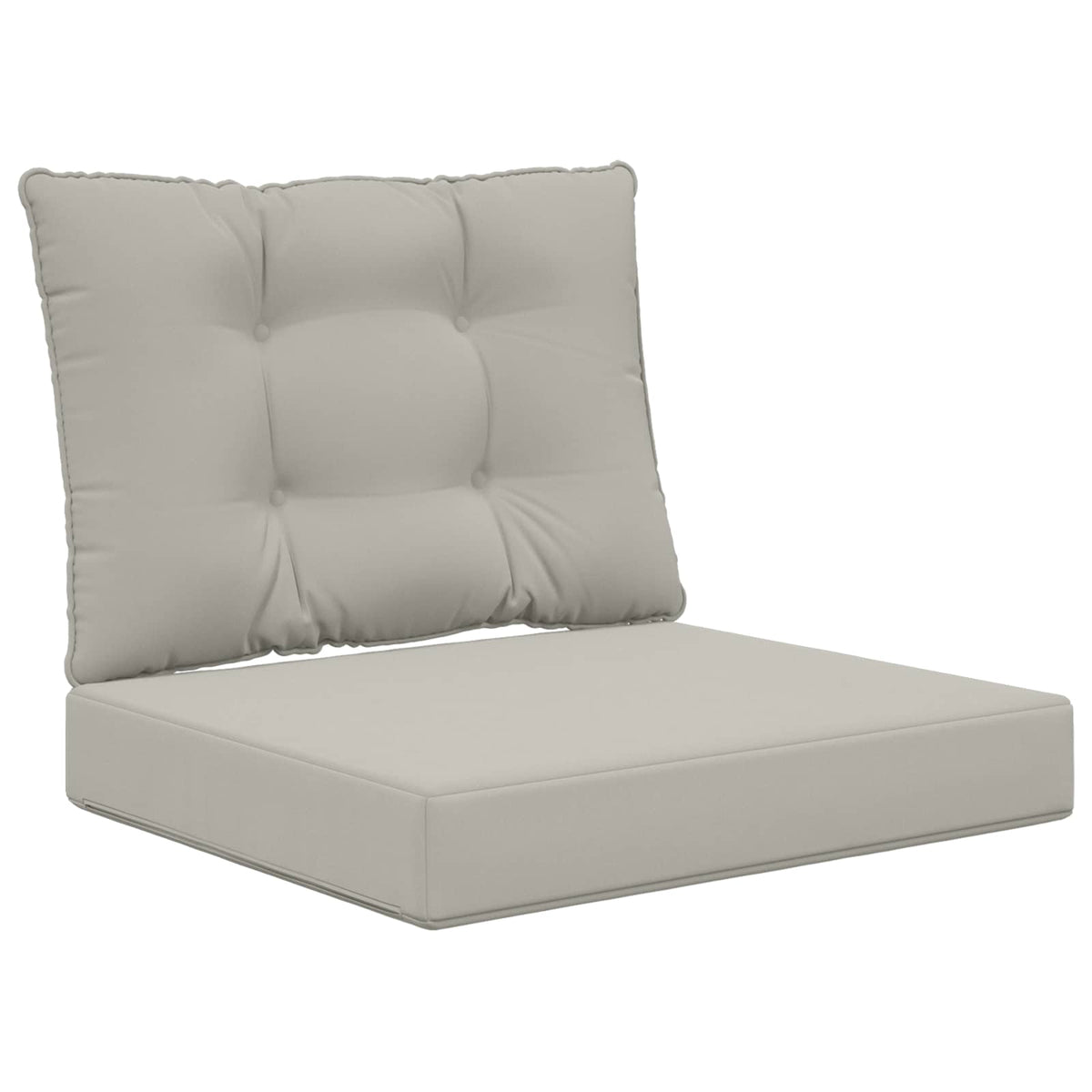 Udendørs Sofa Pude Polyester Grå 60 x 50,5 cm