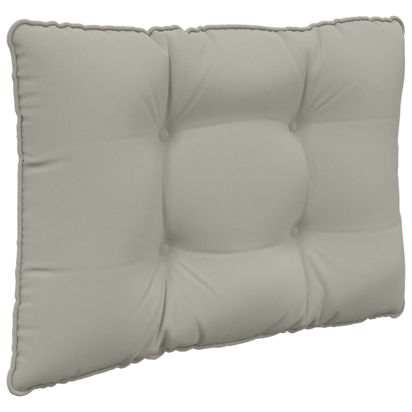 Udendørs Sofa Pude Polyester Grå 60 x 50,5 cm