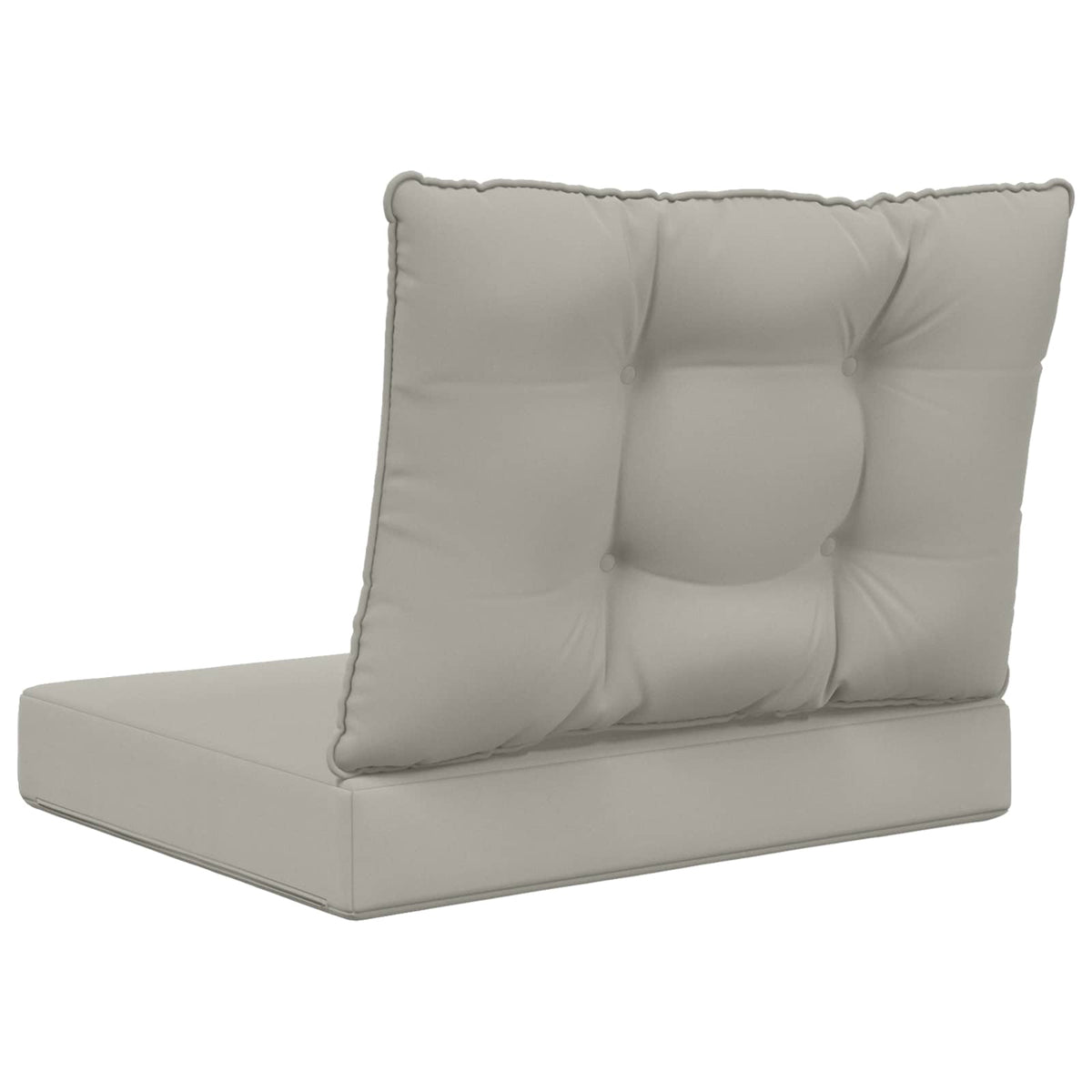 Udendørs Sofa Pude Polyester Grå 60 x 50,5 cm