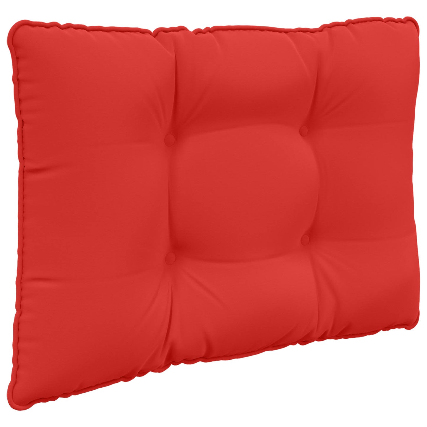 Udendørs Sofa Pude Polyester Rød 60 x 50,5 cm
