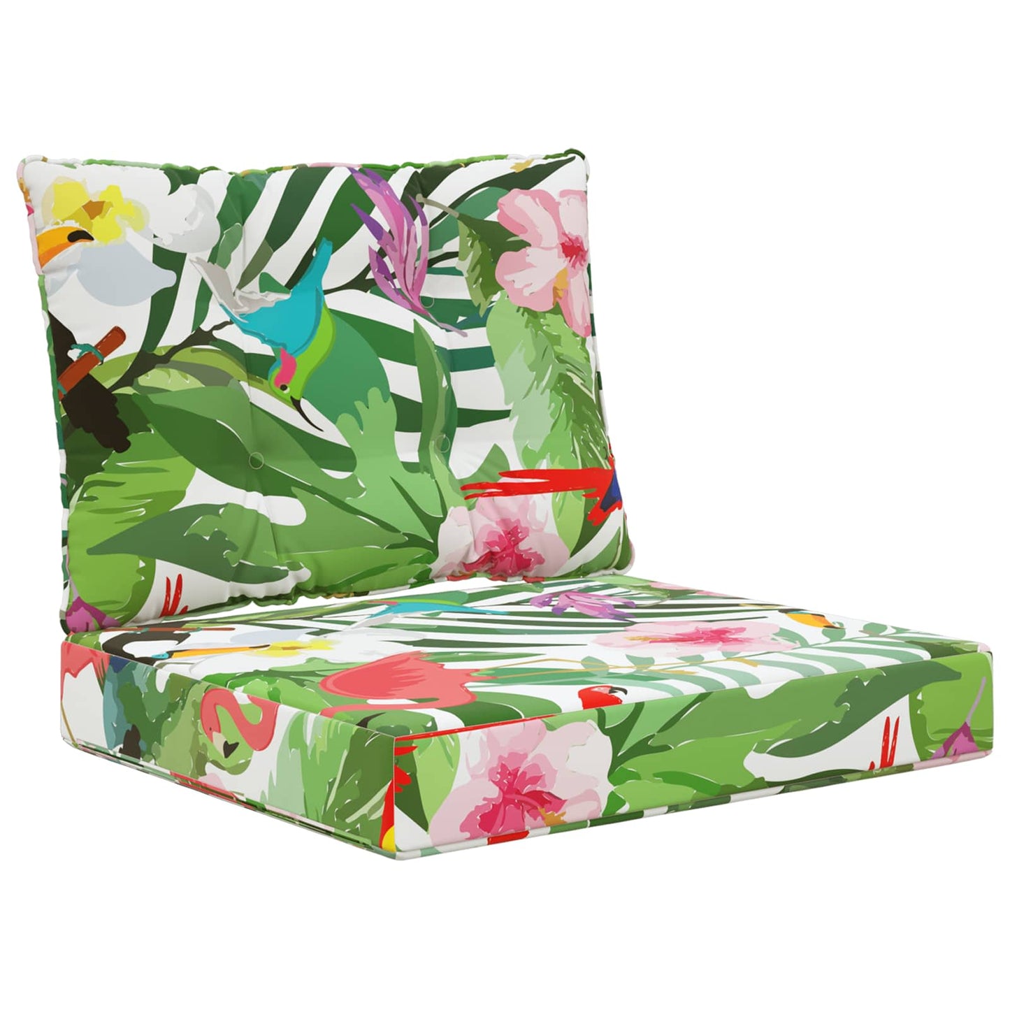 Udendørs Sofa Pude Polyester farverig 60 x 50,5 cm
