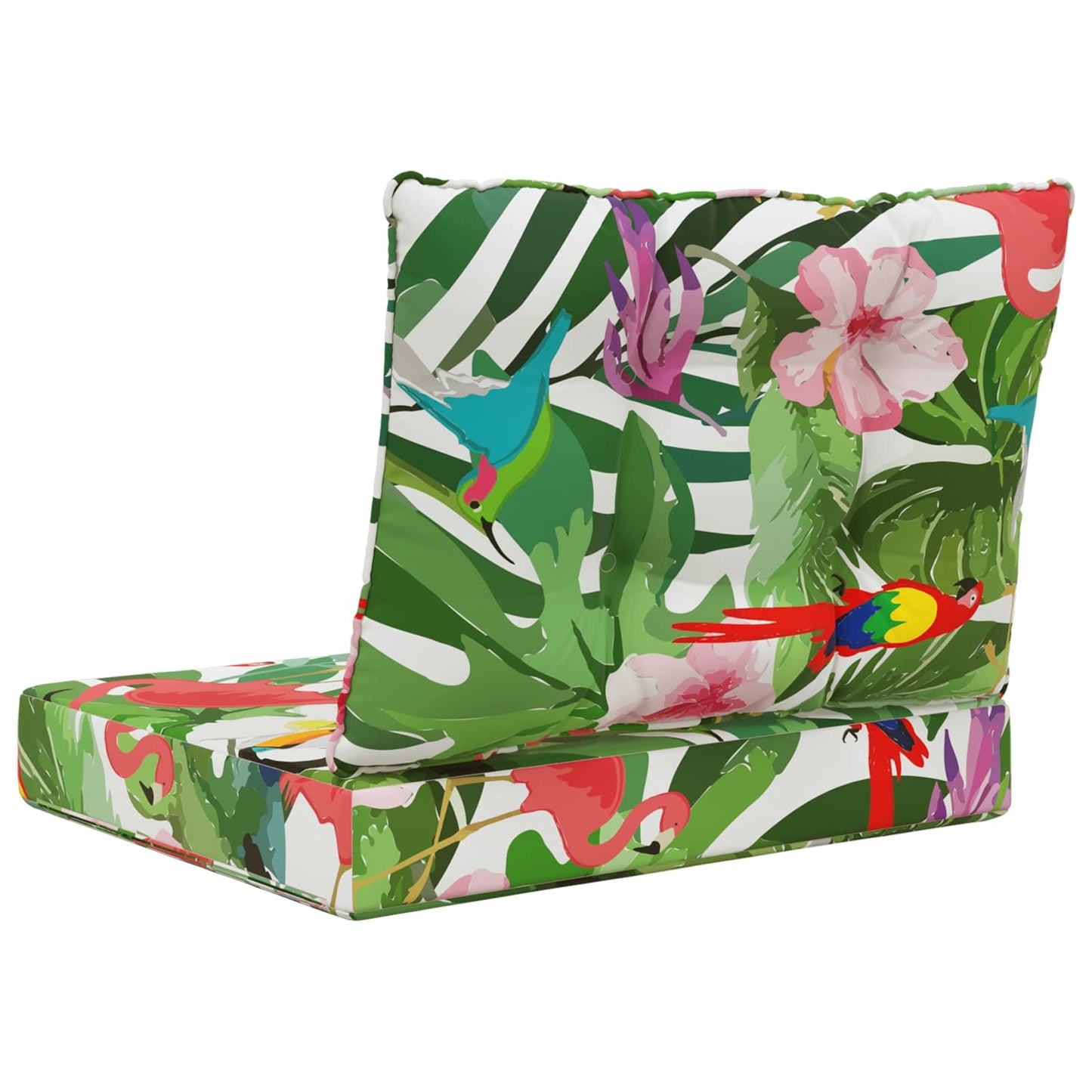 Udendørs Sofa Pude Polyester farverig 60 x 50,5 cm