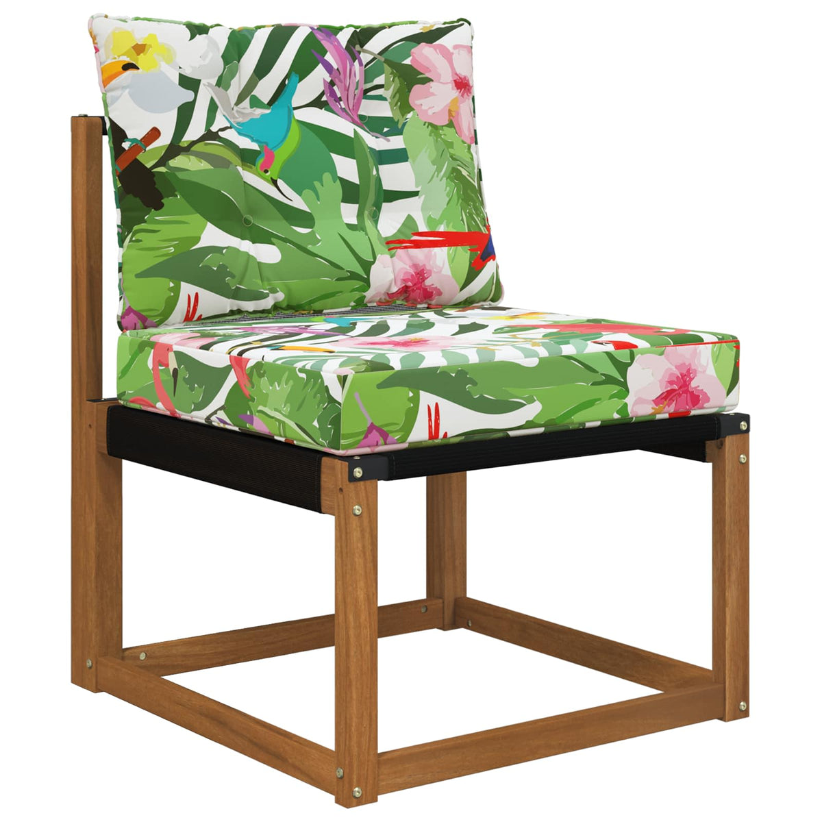 Udendørs Sofa Pude Polyester farverig 60 x 50,5 cm
