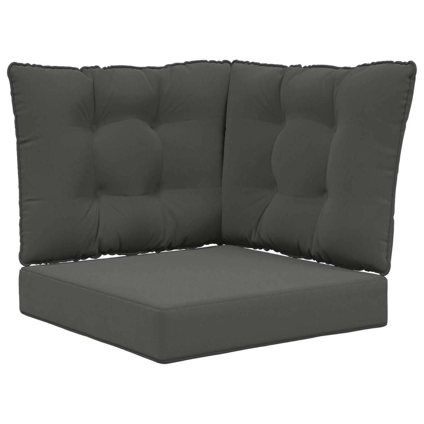 Udendørs Sofa Pude Polyester Antracit 50,5 x 50,5 cm