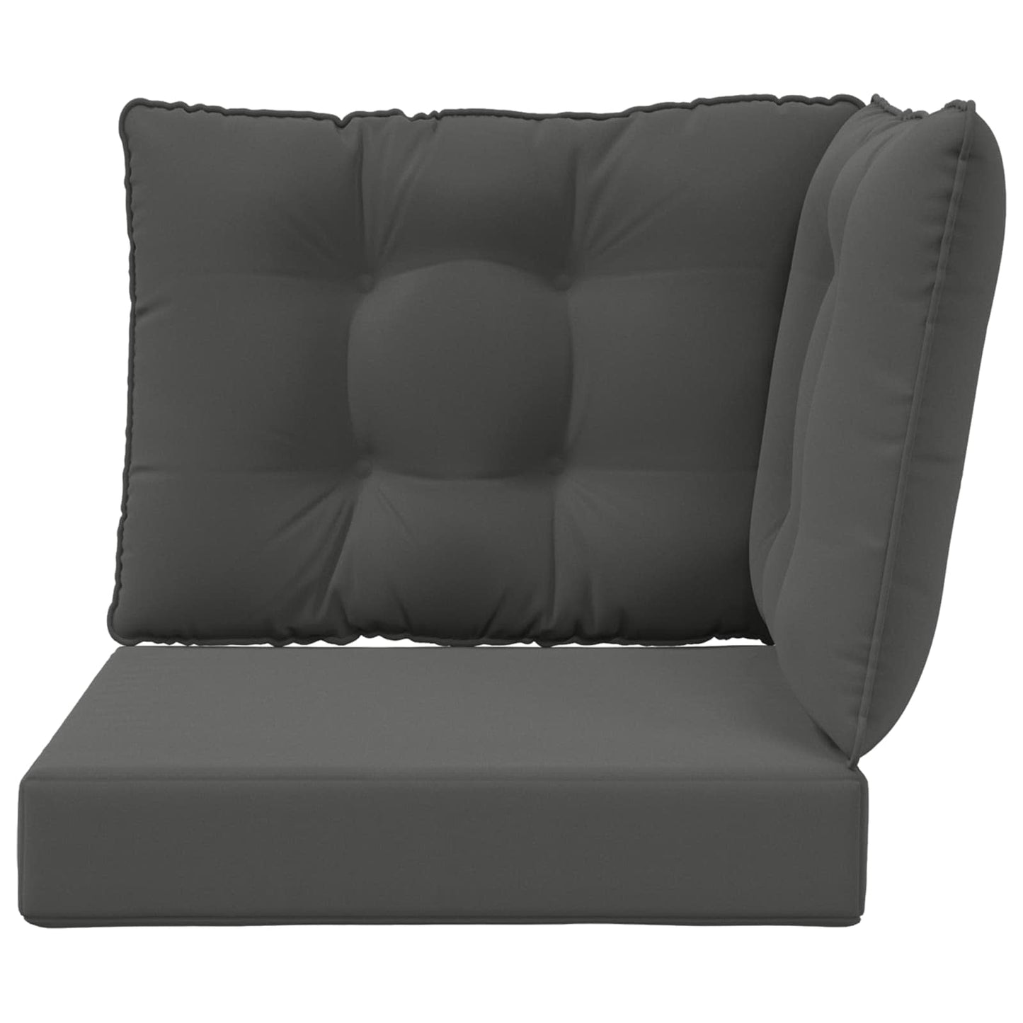 Udendørs Sofa Pude Polyester Antracit 50,5 x 50,5 cm