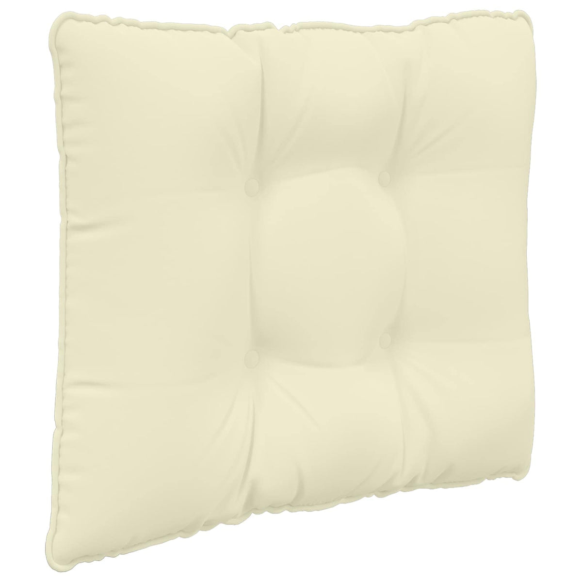 Udendørs Sofa Pude Polyester Cremefarvet 50,5 x 50,5 cm