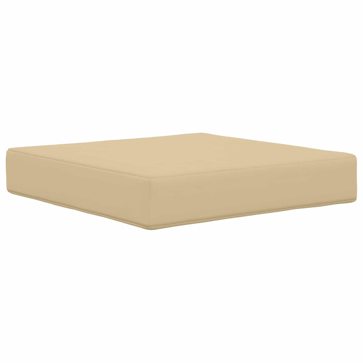 Udendørs Sofa Pude Polyester Beige 50,5 x 50,5 cm
