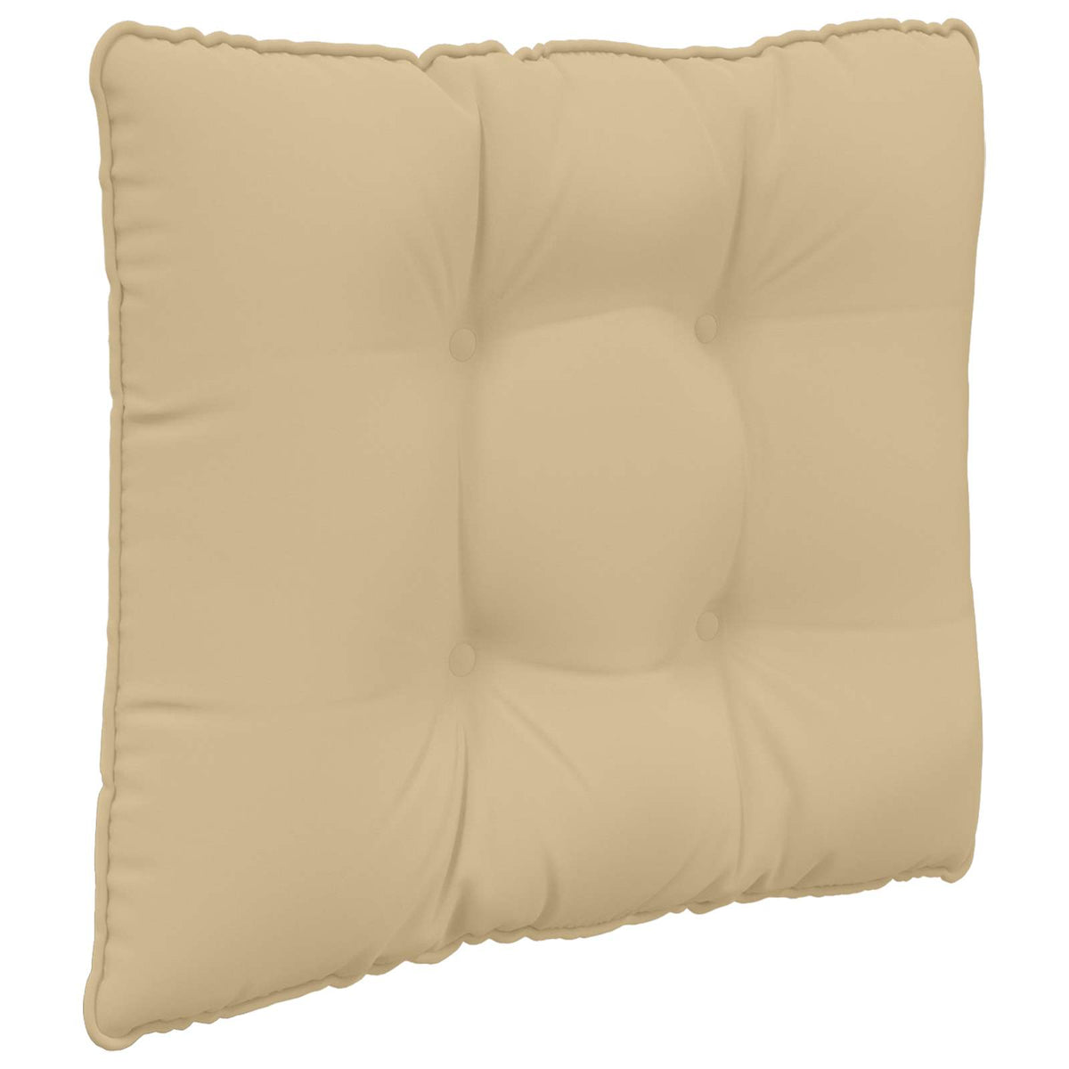 Udendørs Sofa Pude Polyester Beige 50,5 x 50,5 cm