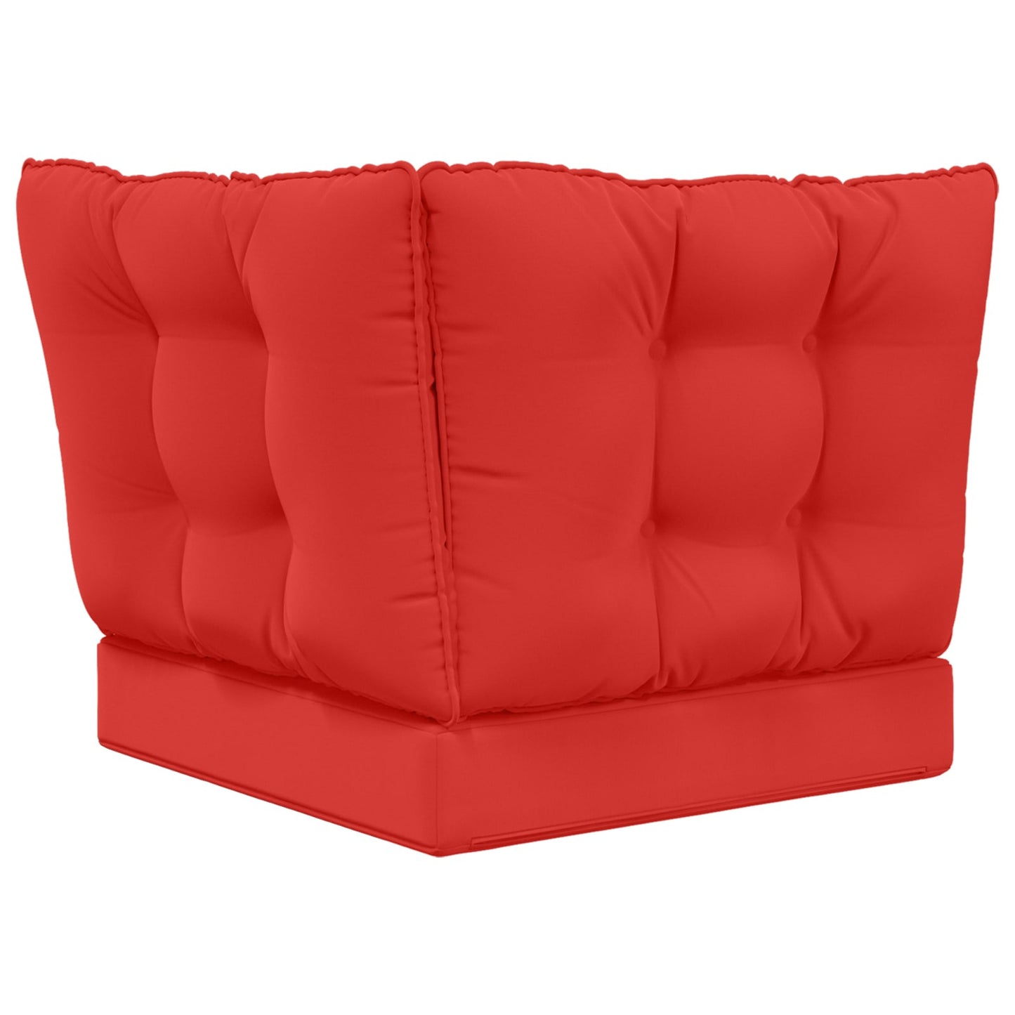 Udendørs Sofa Pude Polyester Rød 50,5 x 50,5 cm