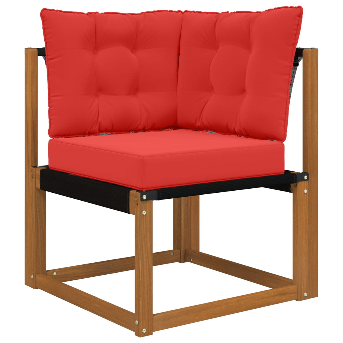 Udendørs Sofa Pude Polyester Rød 50,5 x 50,5 cm