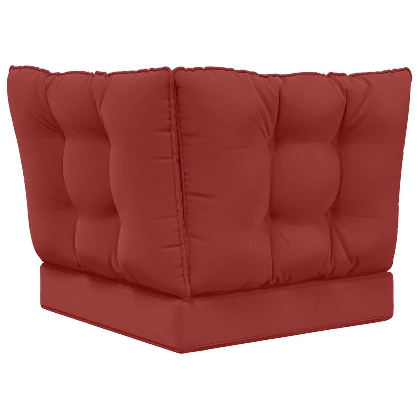 Udendørs Sofa Pude Polyester Vinrød 50,5 x 50,5 cm