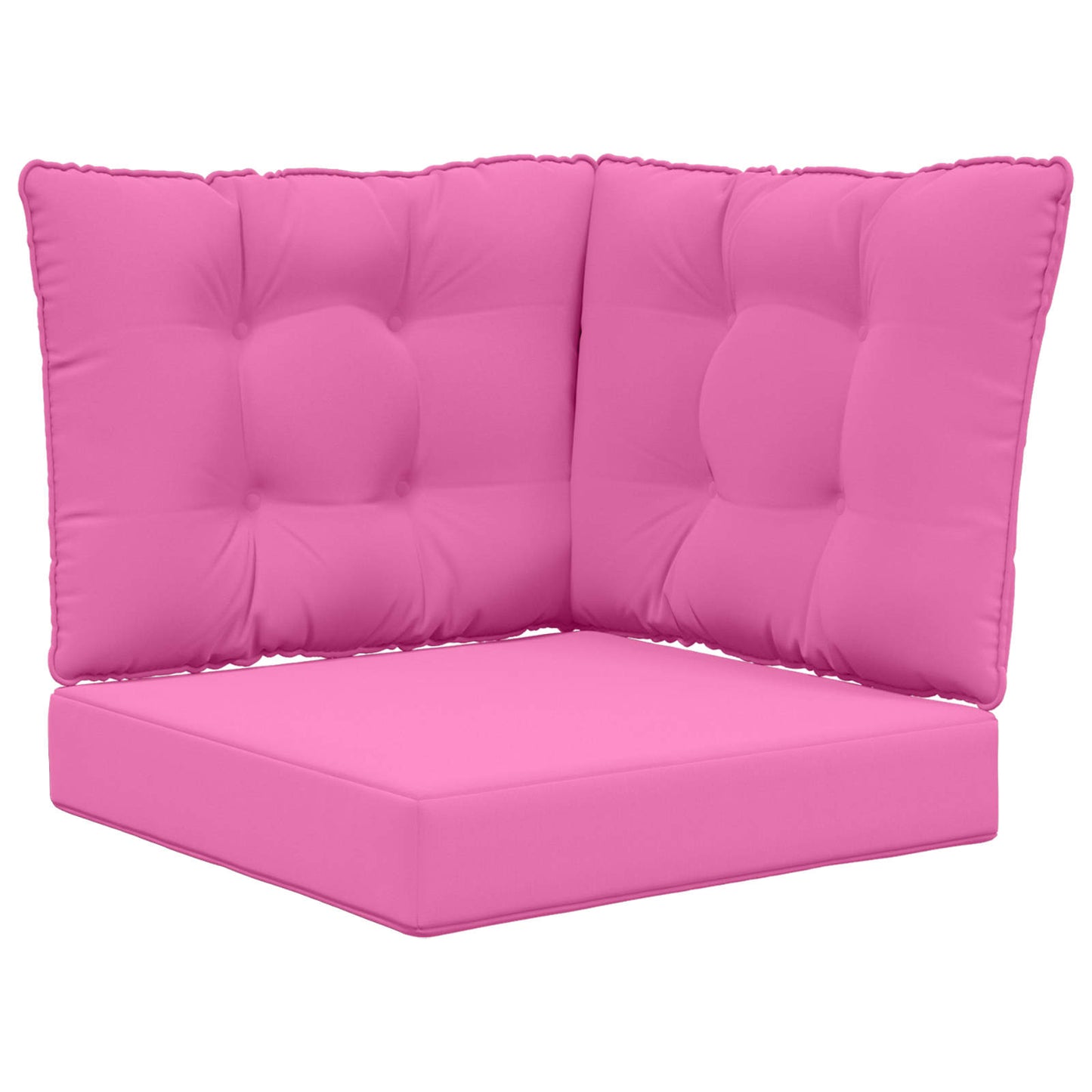 Udendørs Sofa Pude Polyester Lyserød 50,5 x 50,5 cm