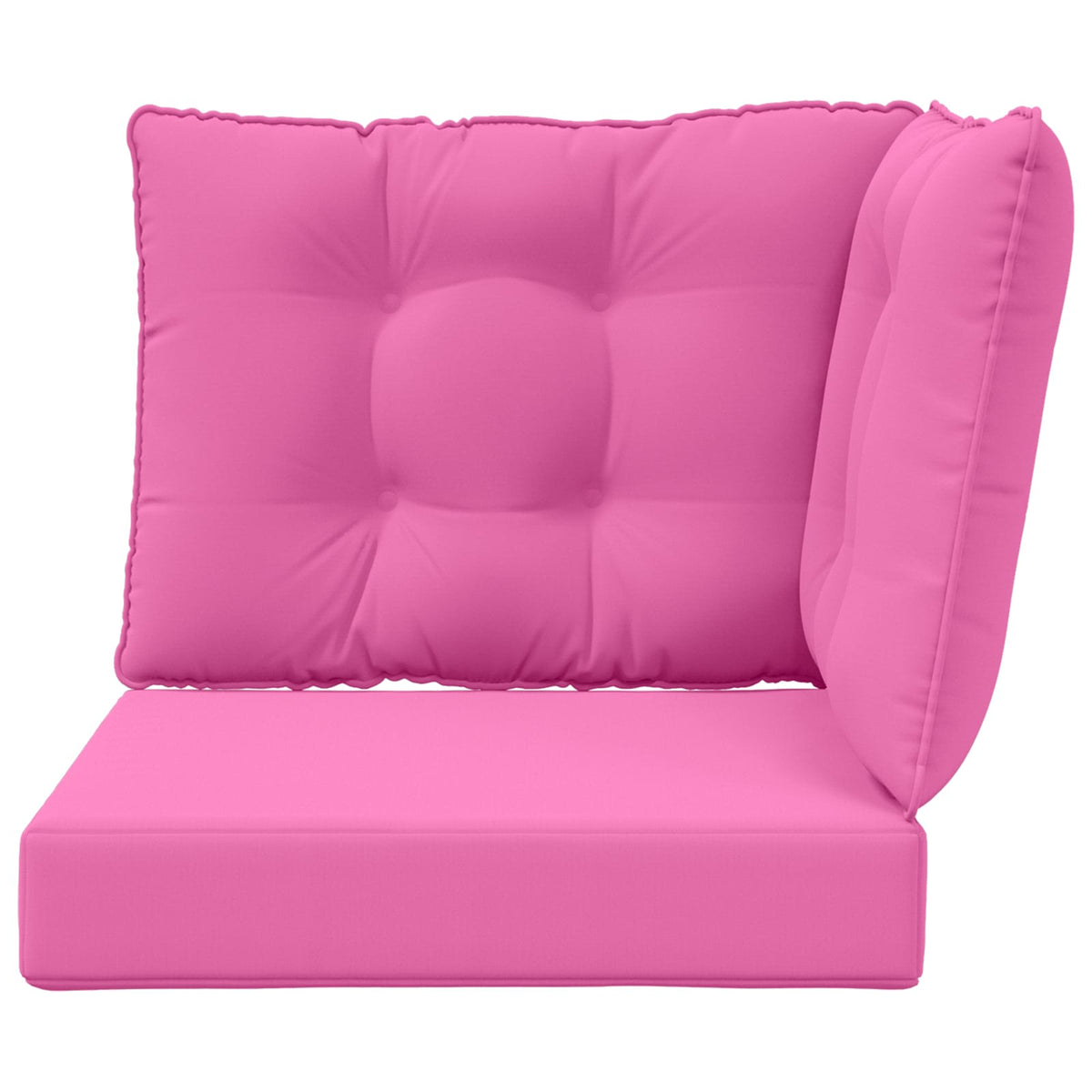 Udendørs Sofa Pude Polyester Lyserød 50,5 x 50,5 cm