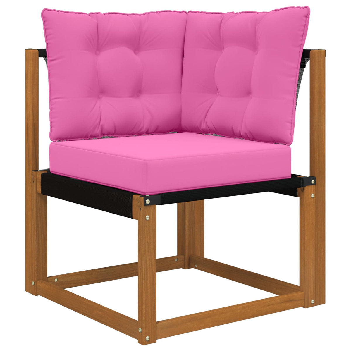 Udendørs Sofa Pude Polyester Lyserød 50,5 x 50,5 cm