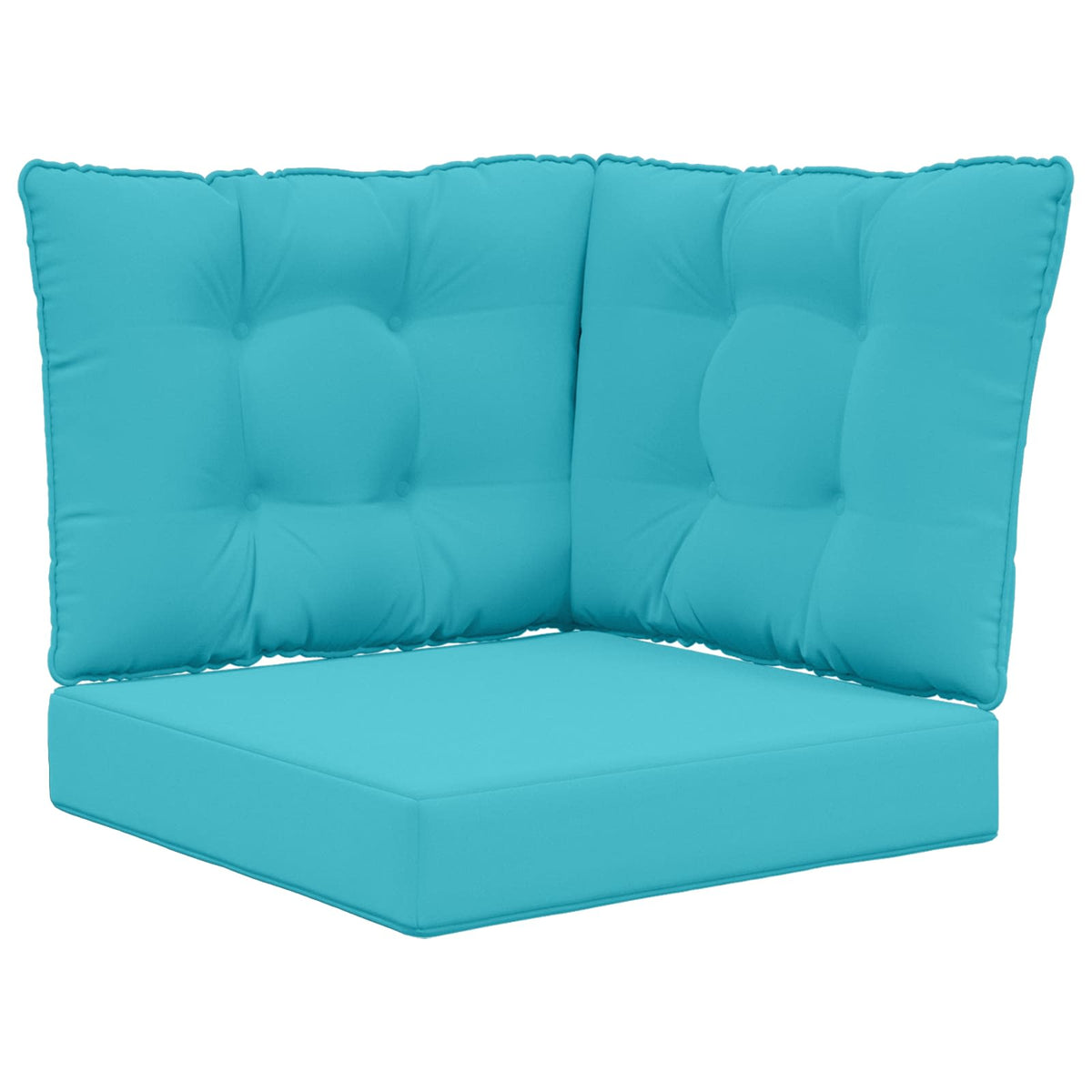 Udendørs Sofa Pude Polyester Turkis 50,5 x 50,5 cm