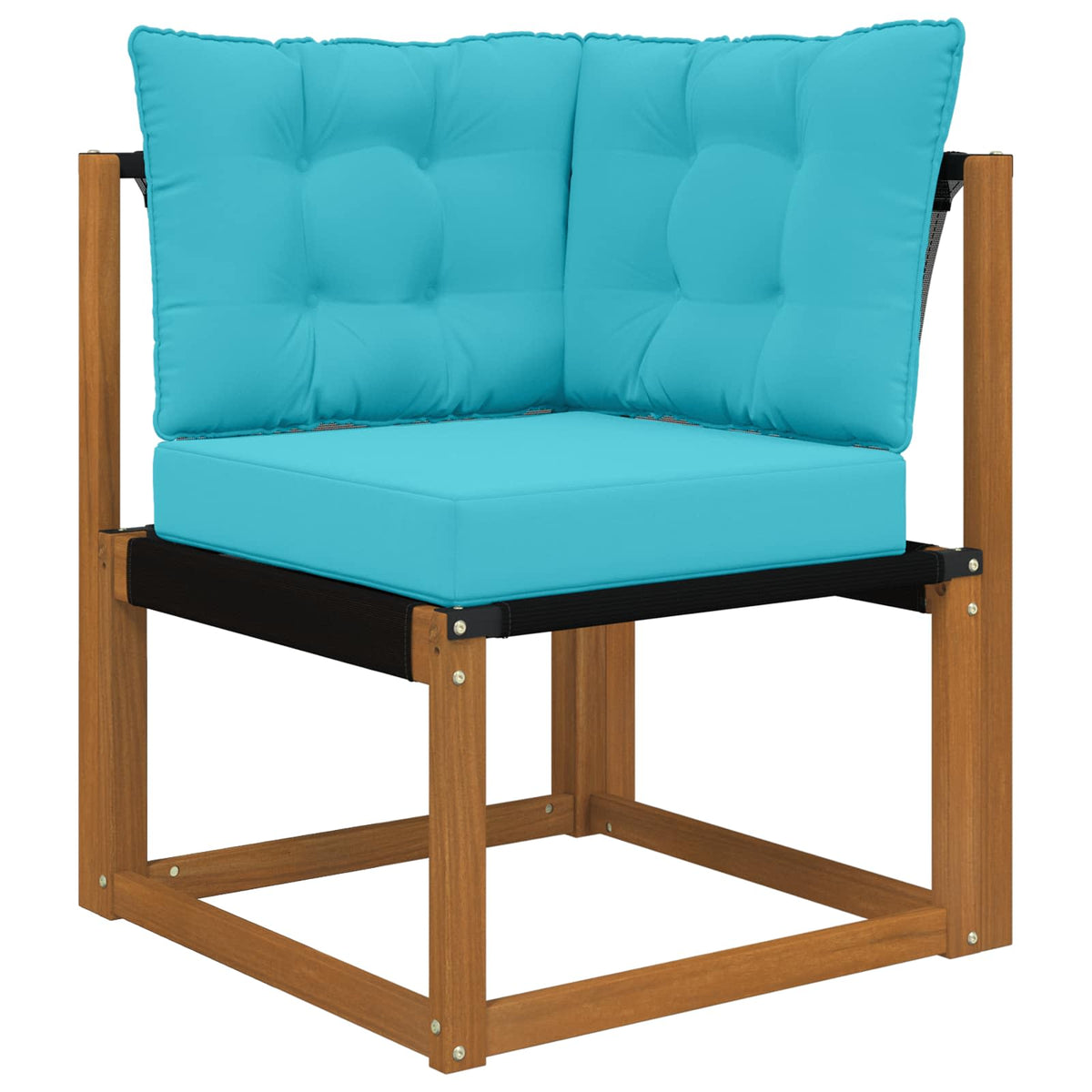 Udendørs Sofa Pude Polyester Turkis 50,5 x 50,5 cm
