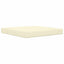 Udendørs Sofa Pude Polyester Cremefarvet 80 x 80 cm