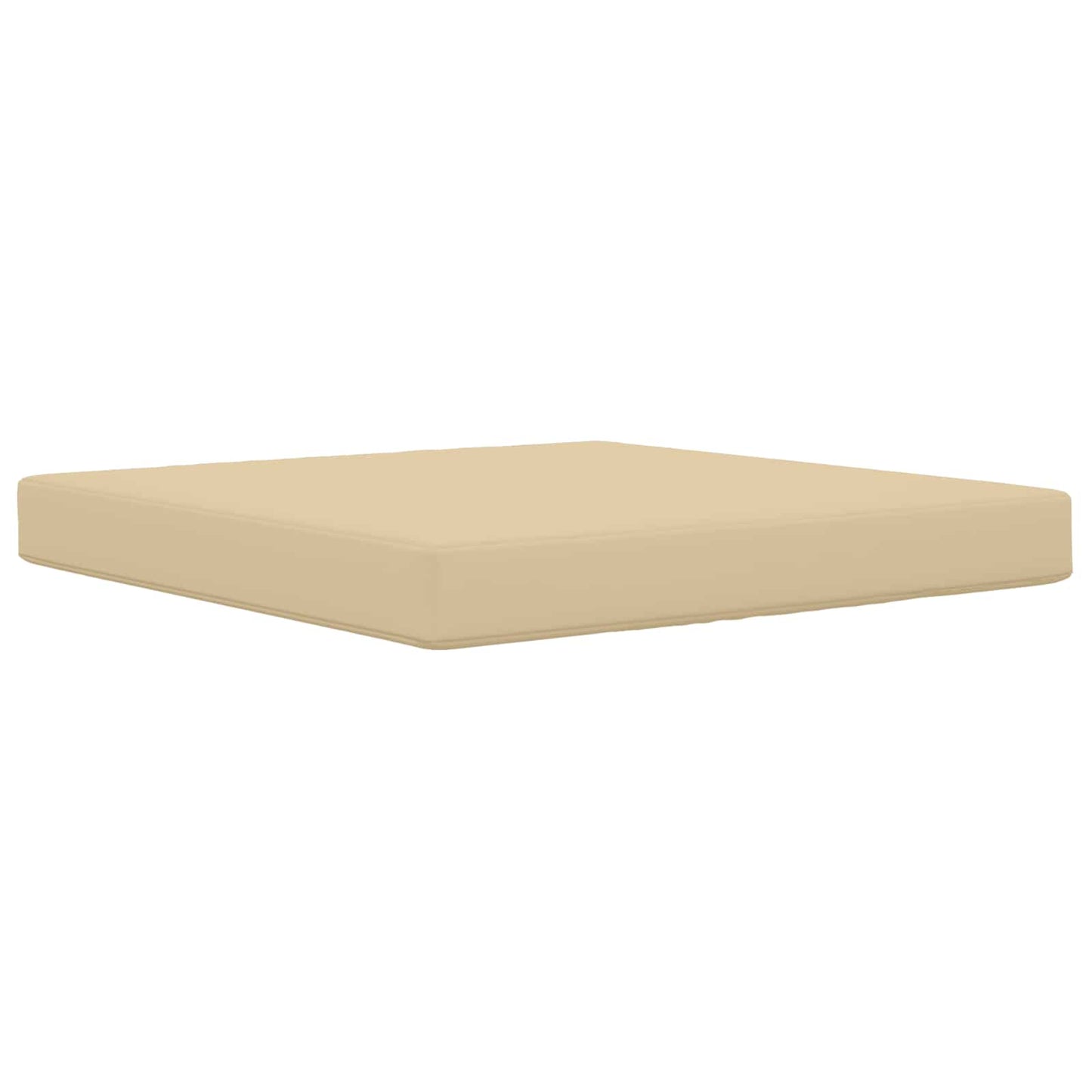 Udendørs Sofa Pude Polyester Beige 80 x 80 cm
