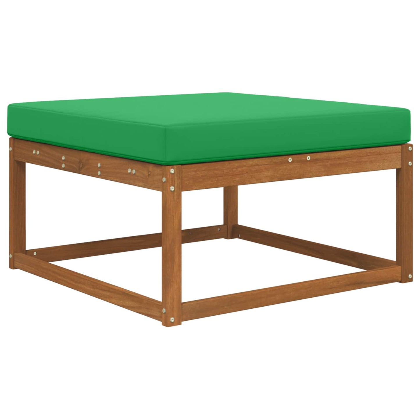 Udendørs Sofa Pude Polyester Grøn 80 x 80 cm