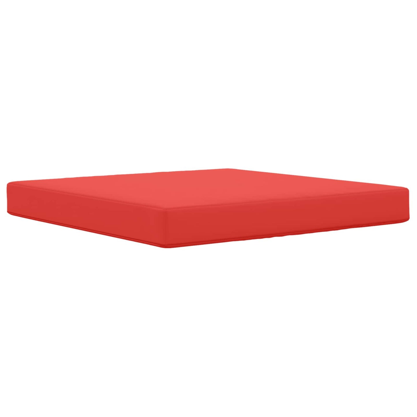 Udendørs Sofa Pude Polyester Rød 80 x 80 cm