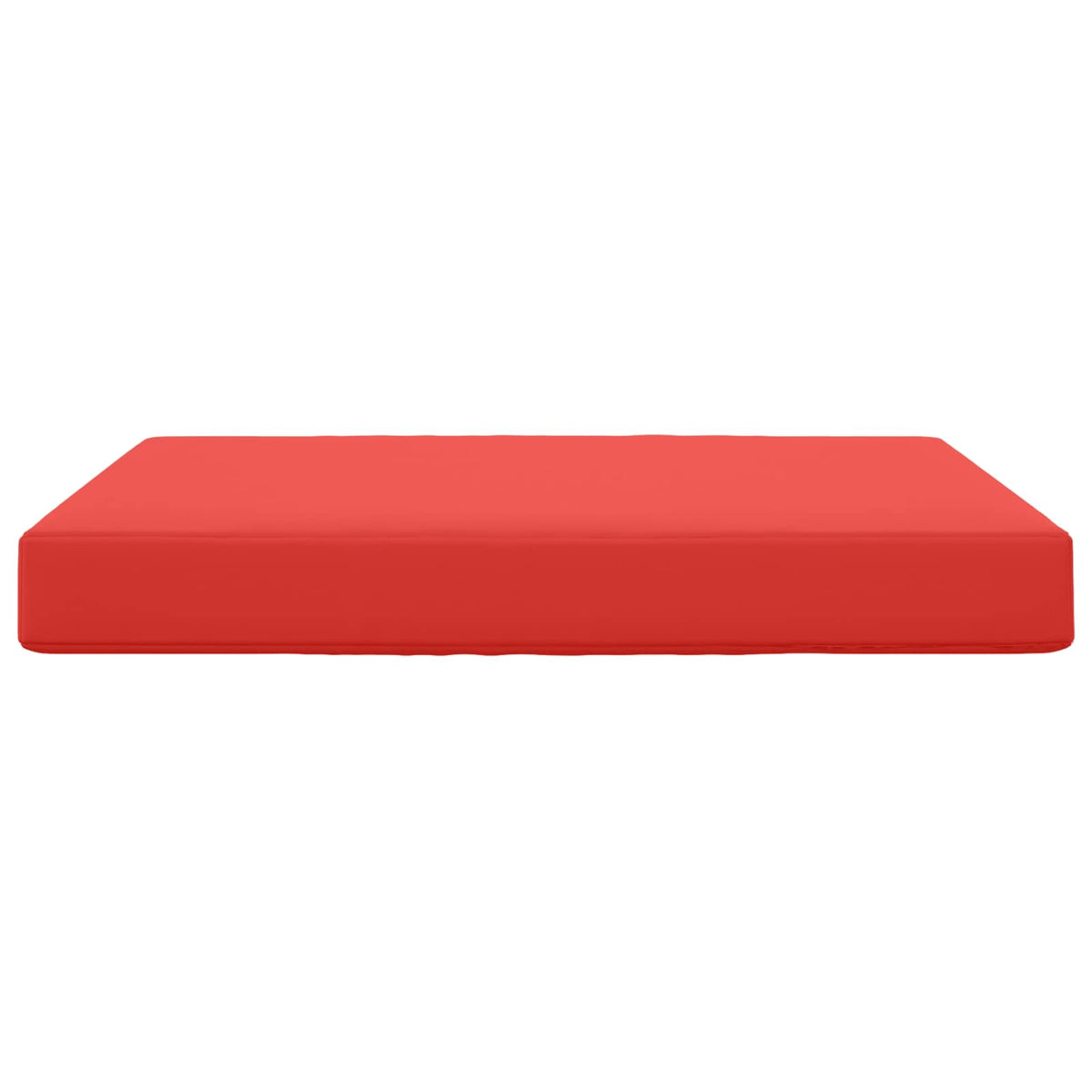 Udendørs Sofa Pude Polyester Rød 80 x 80 cm