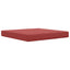 Udendørs Sofa Pude Polyester Vinrød 80 x 80 cm