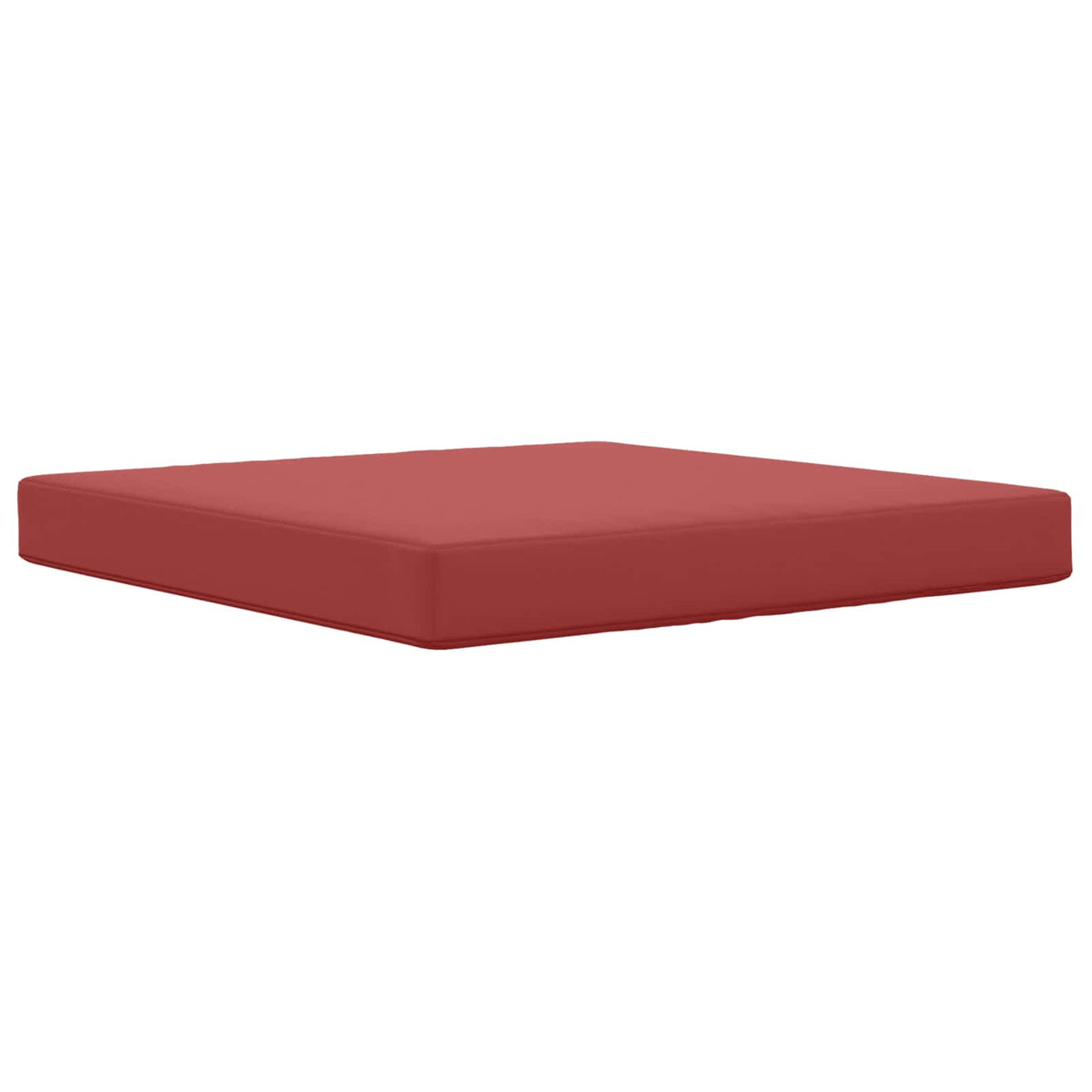 Udendørs Sofa Pude Polyester Vinrød 80 x 80 cm
