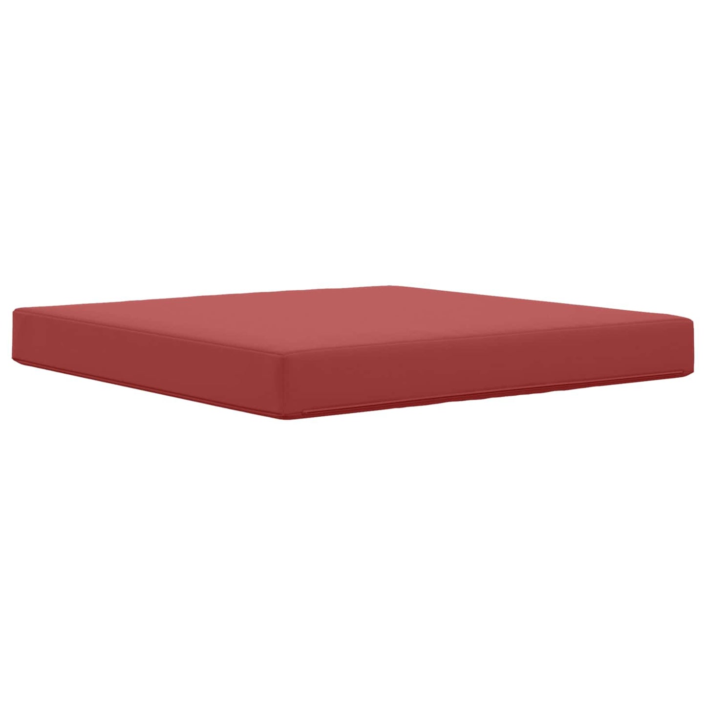 Udendørs Sofa Pude Polyester Vinrød 80 x 80 cm
