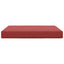 Udendørs Sofa Pude Polyester Vinrød 80 x 80 cm