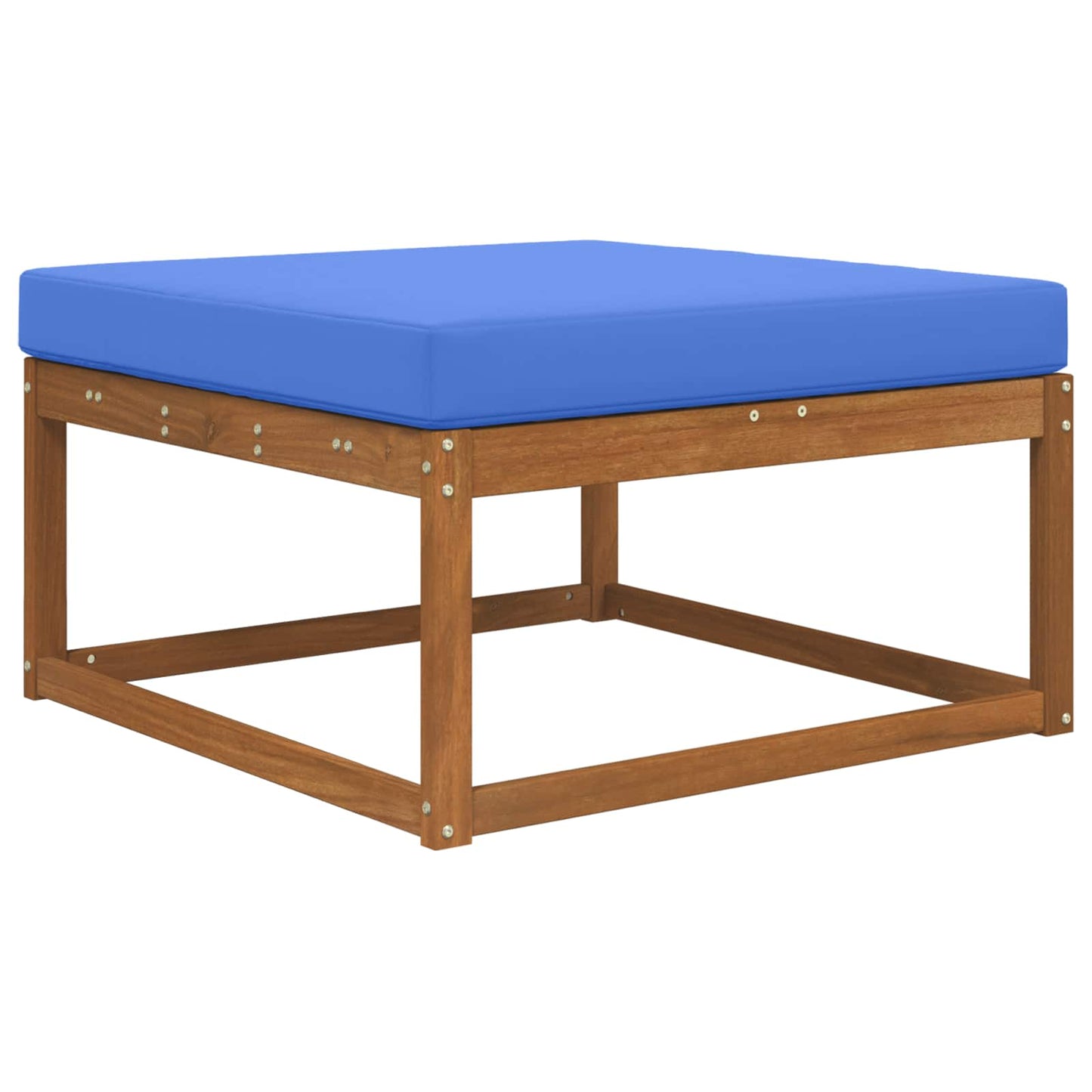 Udendørs Sofa Pude Polyester Kongelig blå 80 x 80 cm
