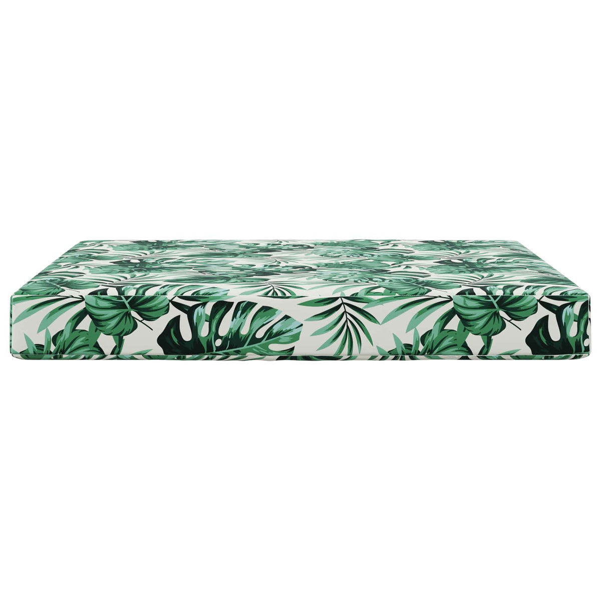 Udendørs Sofa Pude Polyester Bladmønster 80 x 80 cm Bladmønster
