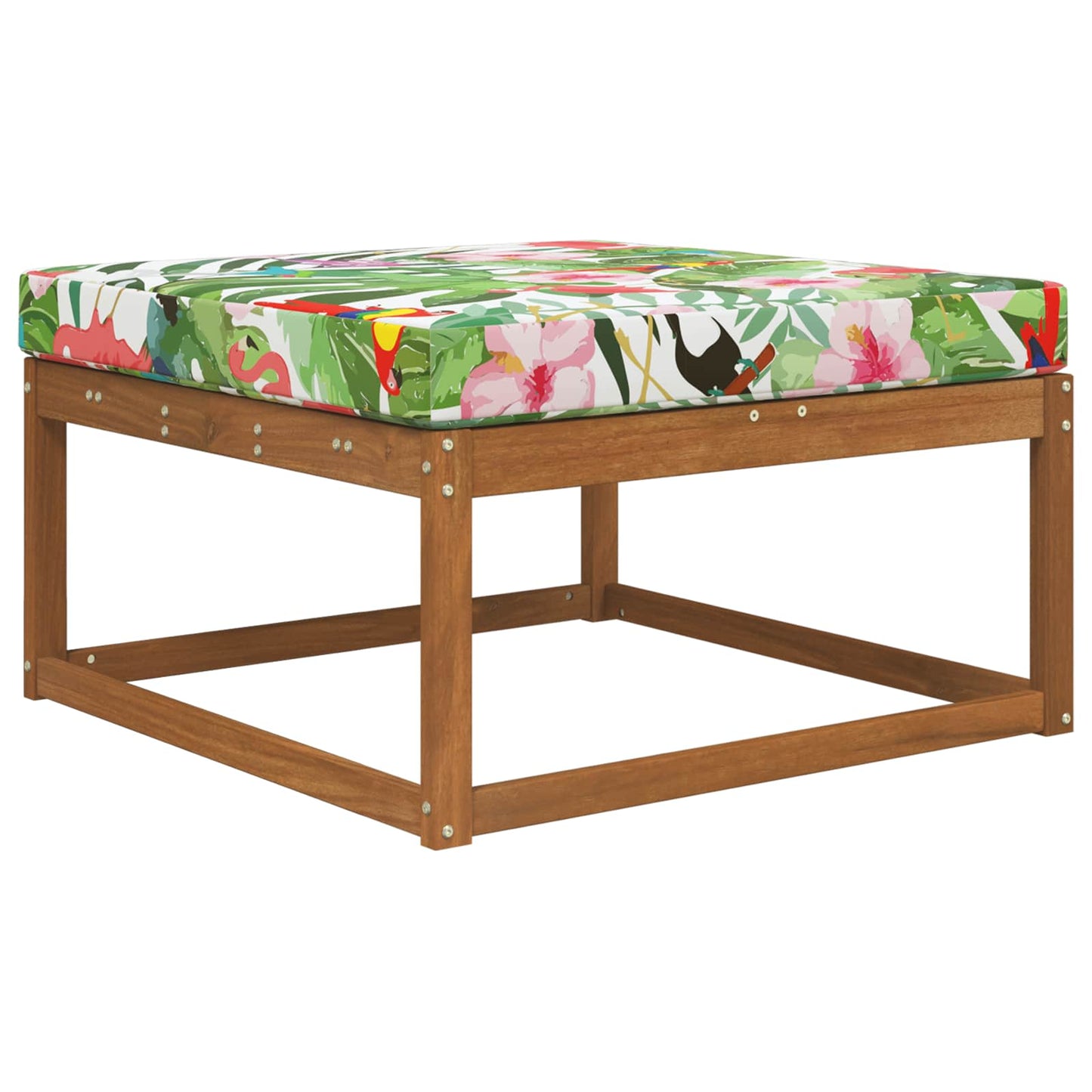 Udendørs Sofa Pude Polyester farverig 80 x 80 cm