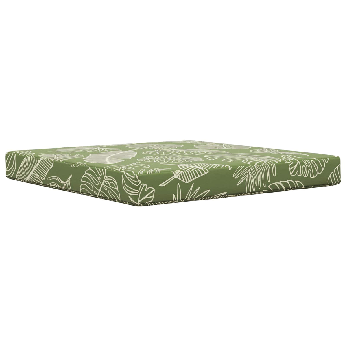 Udendørs Sofa Pude Polyester Bladdesign 80 x 80 cm Bladdesign