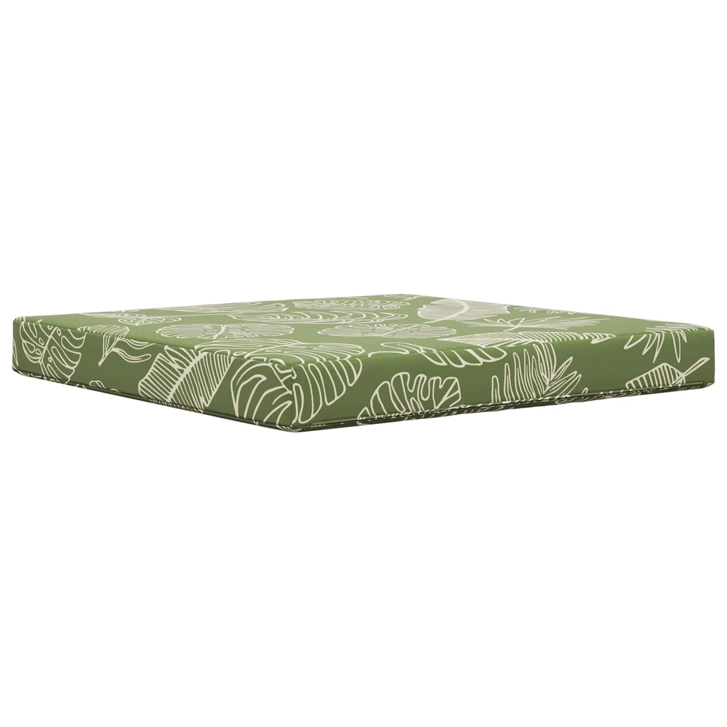 Udendørs Sofa Pude Polyester Bladdesign 80 x 80 cm Bladdesign