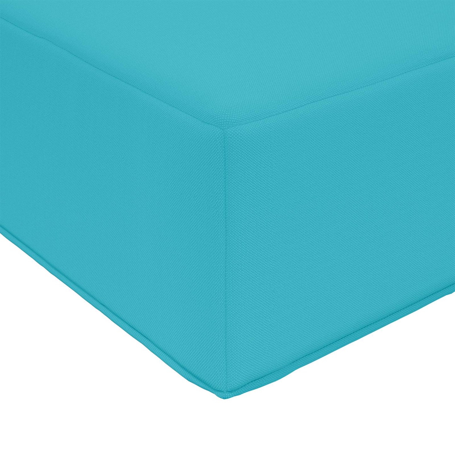 Udendørs Sofa Pude Polyester Turkis 80 x 80 cm